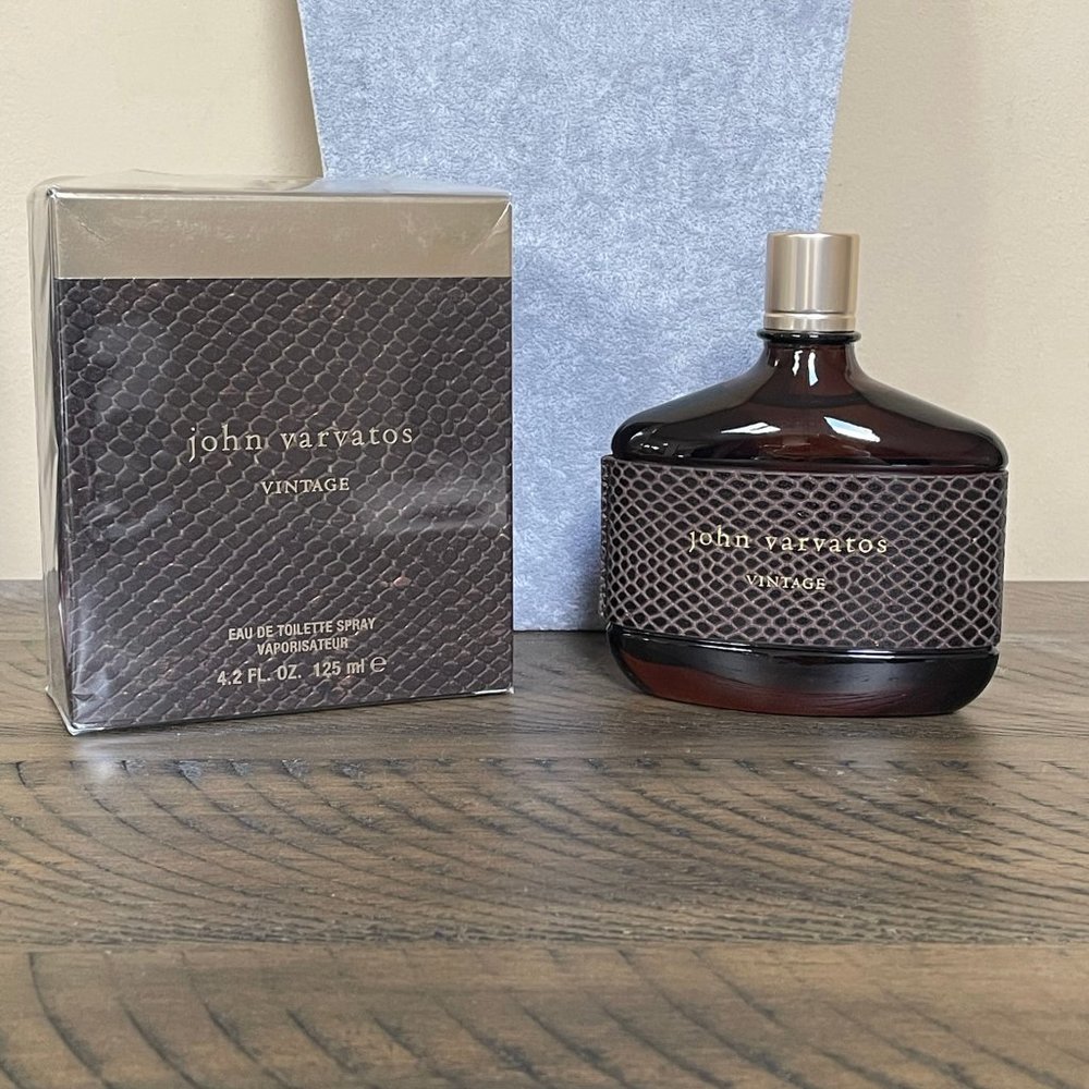 John Varvatos Vintage 4.2 Oz Spray Eau de Toilette - Picture 2 of 4